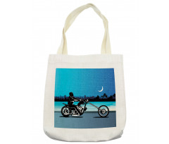 Chopper Motorcycle Tote Bag