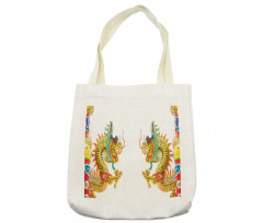 Dragon Oriental Culture Tote Bag