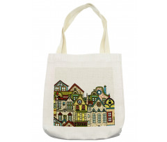 Old Town View Art Tote Bag