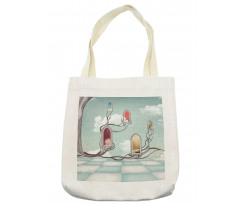 Mirrors over Tree Tote Bag