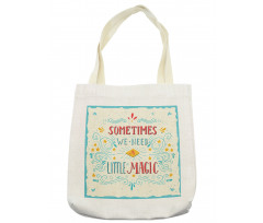 Magic Words Art Tote Bag