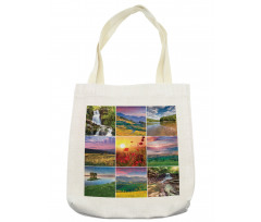 Summer Home Landscape Tote Bag