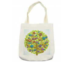 Canary Bird Fun Family Tote Bag