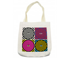 Pop Art Hypnotic Tote Bag