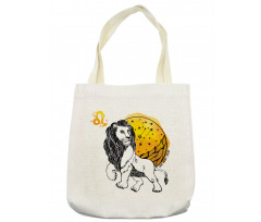 Zodiac Leo Art Tote Bag