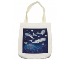 Space Universe Planet Tote Bag