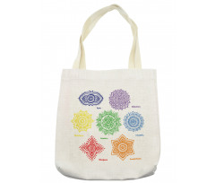 Colorful Chakra Tote Bag