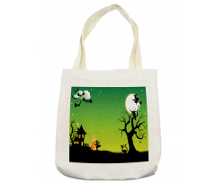 Dancing Witch Tote Bag