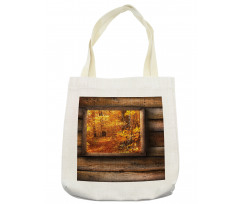 View from Rustic Cottage Tote Bag