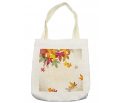 Maple Leaves Pastel Art Tote Bag