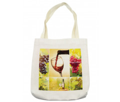 Vineyard Grape Harvest Tote Bag