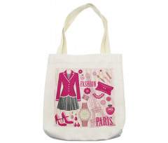 Fashion in Paris Dresses Tote Bag