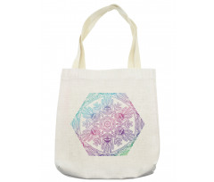 Evil Eye Bohemian Ombre Tote Bag