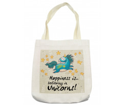 Words Happiness Kids Tote Bag