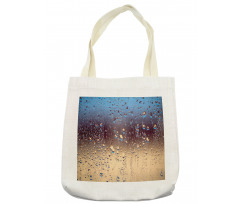 Rainy Day Window Effect Tote Bag