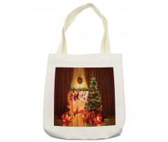 Tree Festive Presents Tote Bag