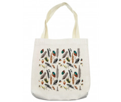 Vivid Feathers Vivid Art Tote Bag