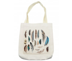 Bird Body Feathers Set Tote Bag