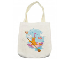 Cartoon Animal Kids Birds Tote Bag