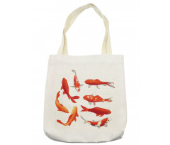 Koi Shoal Chinese Animal Tote Bag