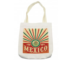 Vintage Poster Effect Tote Bag