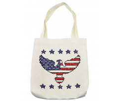 Patriotic Eagle Tote Bag