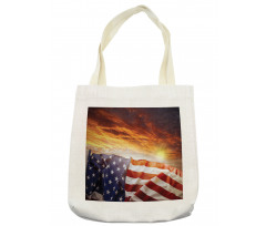 Sunset and Horizon Tote Bag