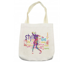 Woman Silhouette Tote Bag