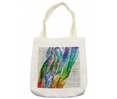 Colorful Retro Tote Bag