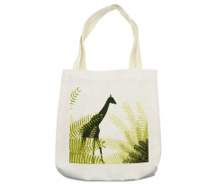 National Park Giraffe Tote Bag