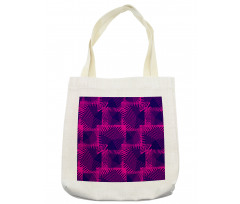 Dark Colored Trippy Tote Bag