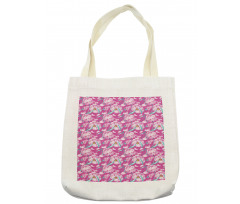 Peony Romantic Flower Tote Bag