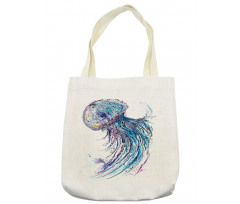 Aqua Colors Creative Tote Bag