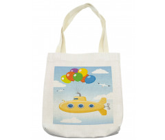 Flying in Sky Tote Bag