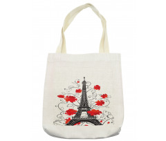 Romantic Paris Art Tote Bag