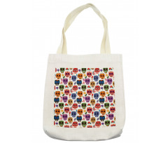 Scary Mask Tote Bag