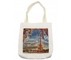 Beauty of Autumn Eiffel View Tote Bag