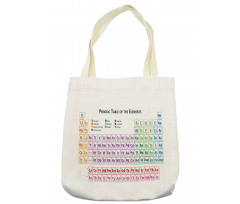 Chemistry Primary Table Tote Bag