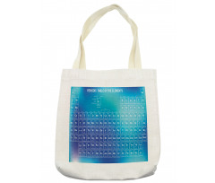 Chemistry Element Table Tote Bag