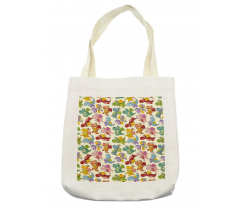 Happy Dinasours Tote Bag