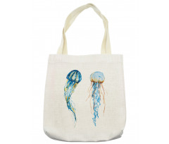 Jellyfish Exotic Sea Tote Bag