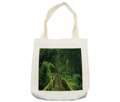 Tropical Thailand Forest Tote Bag