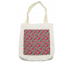 Chevron Striped Design Tote Bag