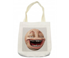 Poker Face Guy Meme Tote Bag