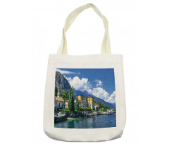 Landscape of Lake Como Tote Bag