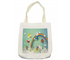 Rainbow Sunny Sky Baby Tote Bag