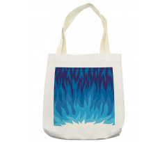 Abstract Gas Flame Fire Tote Bag