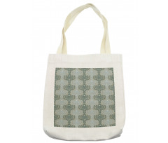 Abstract Art Floral Tote Bag