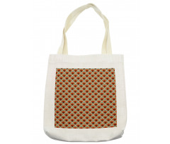 Curvy Waved Old Spots Tote Bag