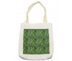 Modern Coconut Palm Tote Bag